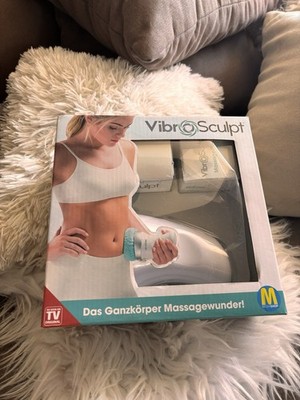 Vibrosculpt Massagegerät Ganzkörper Körper Massage 3 Massagepads NEU OVP