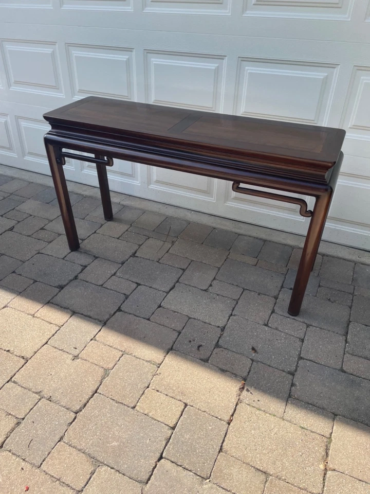 Baker Furniture Console Table Far East Collection - Image 4 of 4