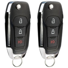 2 For 2016 2017 Ford Explorer 2019 Ford Ranger Keyless Remote Flip Key Fob
