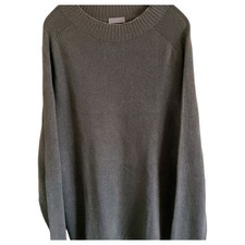 Rare MARGARET HOWELL Scottish Sample Knit Crewneck Sweater Grey L F/S