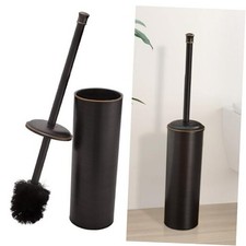 Toilet Brush and Holder, Toilet Cleaner Bowl Set with Two Oil Rubbed Bronze
