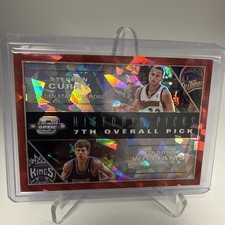2019/20 Contenders Optic Historic Picks Red Ice #7 Stephen Curry/Jason WIlliams
