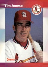 1989 Donruss #555a Tim Jones