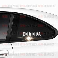 Boricua Vinyl Decal Sticker Usdm Diesel Truck Kdm Jdm Turbo Car