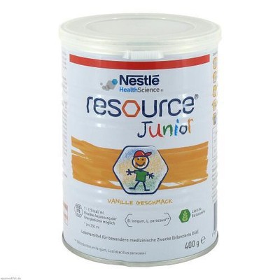 2x RESOURCE Junior Pulver 400 G