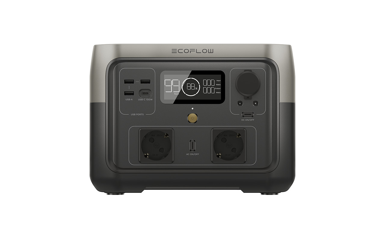 EcoFlow River 2 MAX Power Station 512 Wh EU (Angebot gemäß § 12 Abs. 3 UstG)