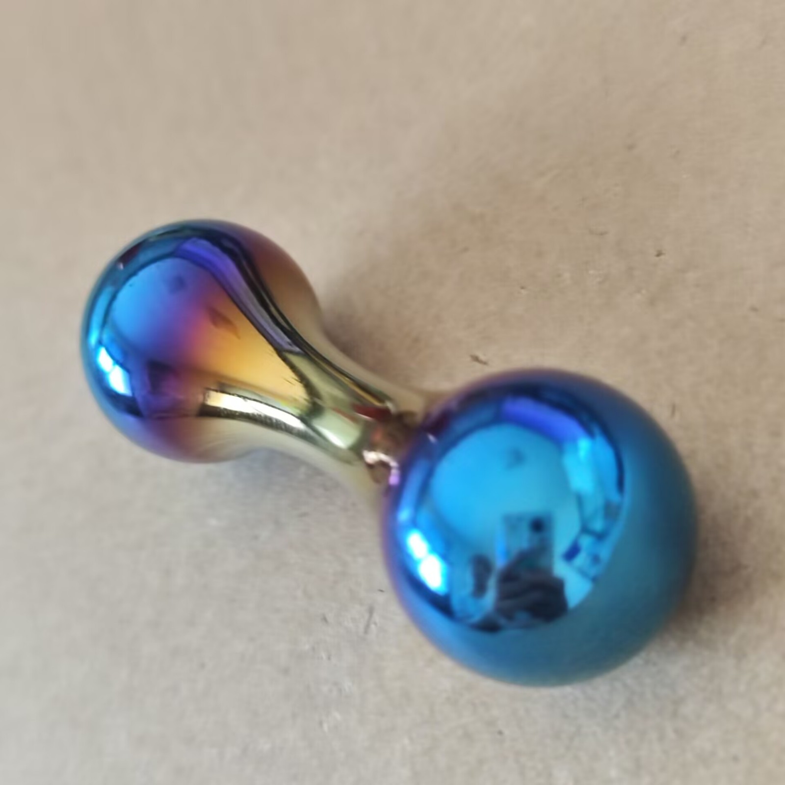 Titanium Worry Bead Begleri Finger Skill Stress Relief Knucklebone Fidget Toy