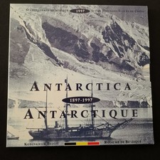 COFFRET MONNAIES SERIE FRANCS 1997 FDC BELGIQUE ANTARCTIQUE / SET COINS BELGIUM