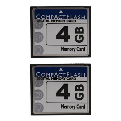2X Professional 4 Gb Compact Flash-Speicherkarte (Whiteandblue) G7C47460