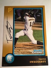 2018 Bowman Draft 20th Anniversary 5x7 Travis Swaggerty Pirates 98BTS 02/10