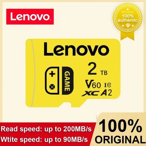 Lenovo 2TB Micro SD Card High Speed Class 10 Memory Card