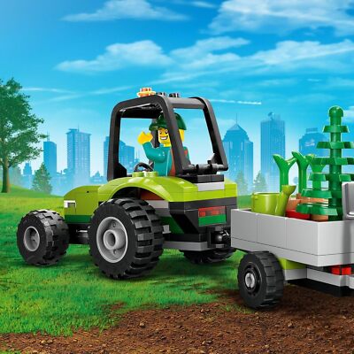 ●THE FAQULTEE LEGO City Kouen Tractor 60390 Toy Block Present Vehicle City