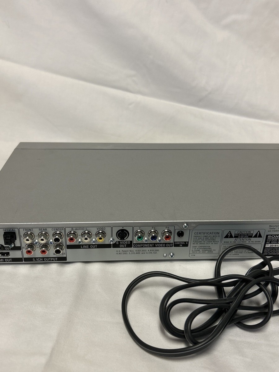 Sony DVP-NS90V Precision Cinema Progressive Compact Disc CD/DVD
