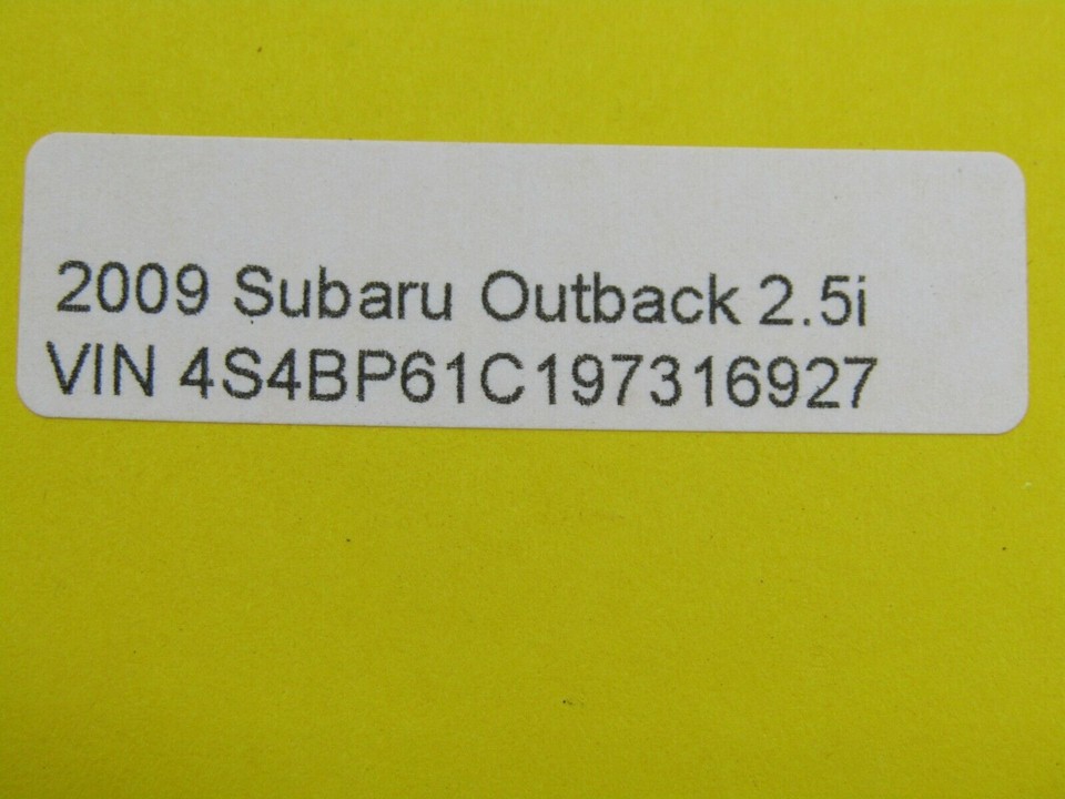 2009 Subaru Outback Right Passenger Side Windshield Wiper Arm OEM eBay