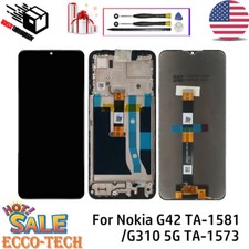 For Nokia G310 5G TA-1573/ G42 TA-1581 LCD Display Touch Screen Digitizer Frame