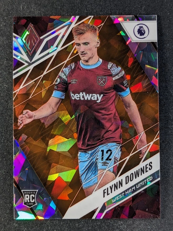 2022-23 Panini Chronicles Phoenix FLYNN DOWNES /25 Rookie Orange Ice West Ham