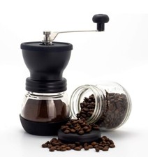 Manual Coffee Bean Grinders Adjustable Coarseness Ceramic Hand Held Mill Maker 