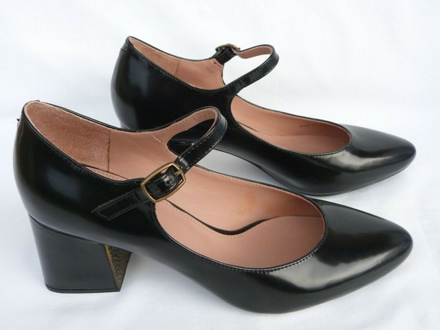 black leather mary jane shoes uk