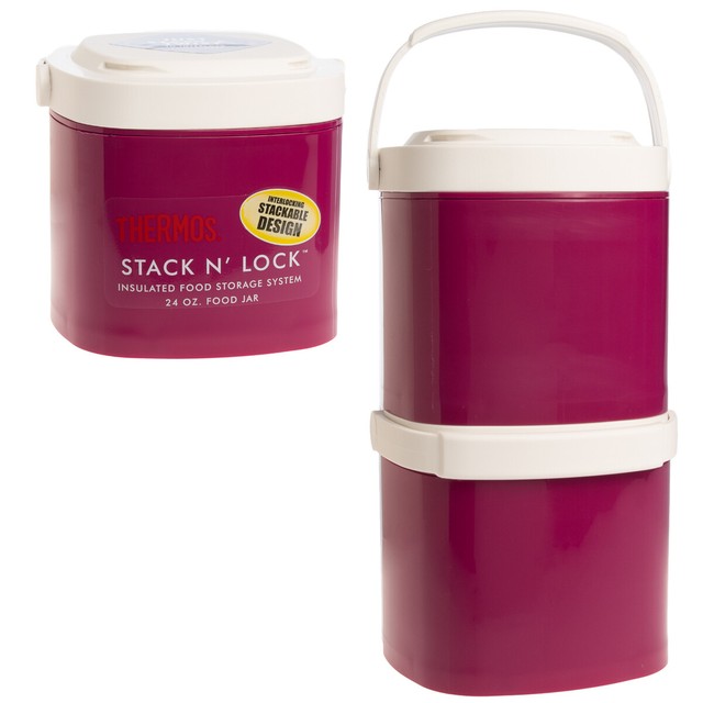 stackable food thermos