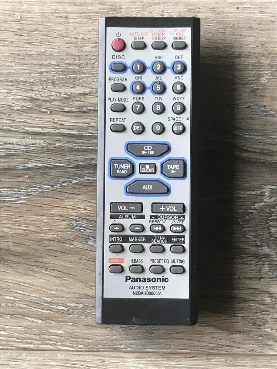 その他 Panasonic N2QBYB000047 OEM Genuine Panasonic N2QAHB000051 Audio System Remote