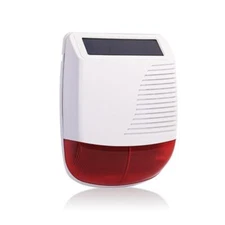 Full Fledge Burglar Alarm System Wireless Outdoor Solar Siren Sensors 433MHz