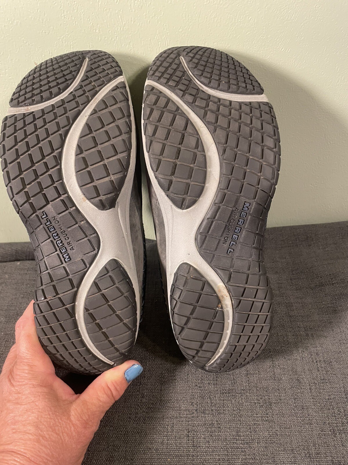 Scarpe zoccoli slip on donna 5 5 Merrell Encore punto freddo grigio scamosciato