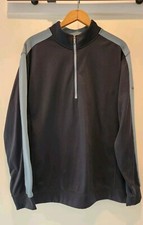 Nike Golf Tour Performance Therma-Fit 1/4 Zip Pullover- Mens Large - Black Gray