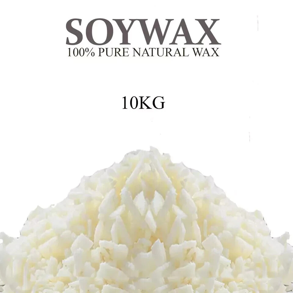 1KG-50KG Soy Wax 100% Pure Candle Making Wax Natural Flakes Clean Burning Soya