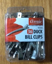 ANNIE 36 DUCK BILL CLIPS #3084 36 Count NIP