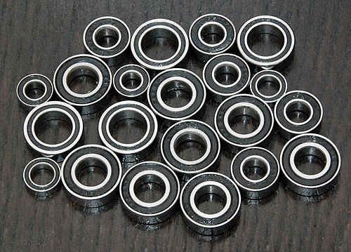 (21pcs) HPI SAVAGE XL 5.9 MONSTER TRUCK Rubber Sealed Ball Bearing Set - Picture 1 of 1