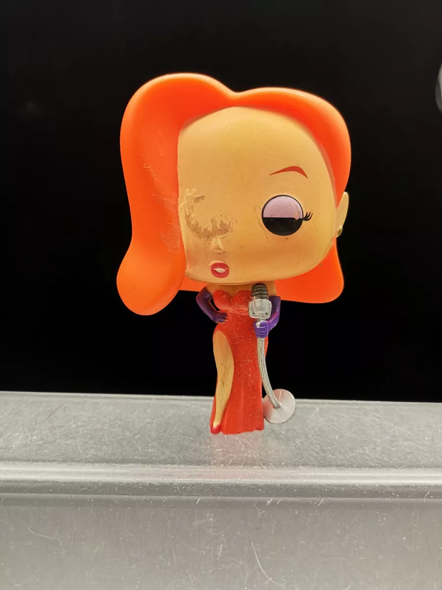 DEFECT NO BOX Funko Pop Who Framed Roger Rabbit Jessica Rabbit #104 Vinyl  Figure