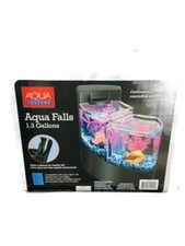 Betta Falls 2 Section Aquarium Fish Tank QuietFlow Power Filtration Peliador