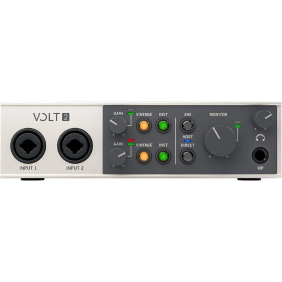 Universal Audio Volt 2 USB-C Audio/MIDI Interface - Image 2 of 4