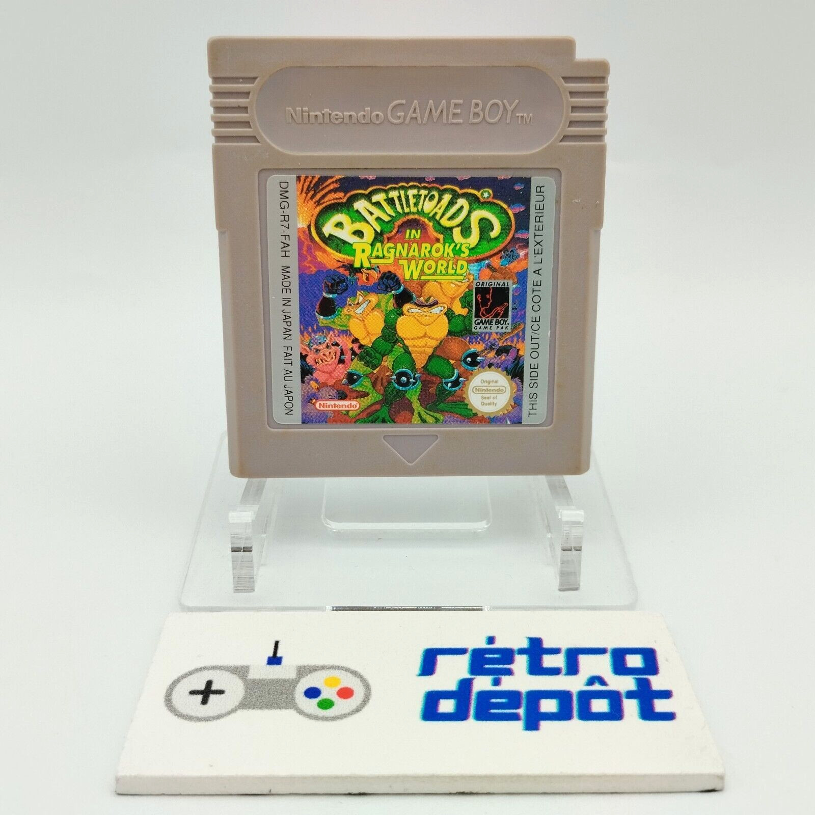 Battletoads In Ragnarok's World / Nintendo Game Boy / PAL / FR / FAH