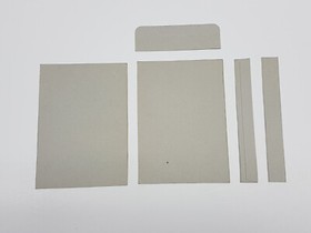 Hatris Nintendo NES Rental Cut Box ONLY *DAMAGED