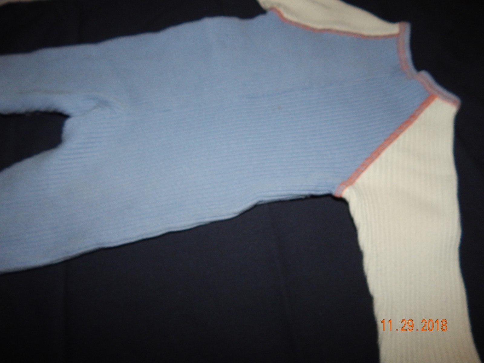 COCCOLI France Boys 6 Months KNIT COTTON Longall outfit warm