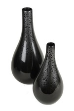 Hand painted, handmade decorative lacquerware vases - Aleisha 
