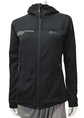 Jack Wolfskin POLARTEC Hirschberg Hooded Jacket Women's Size M 