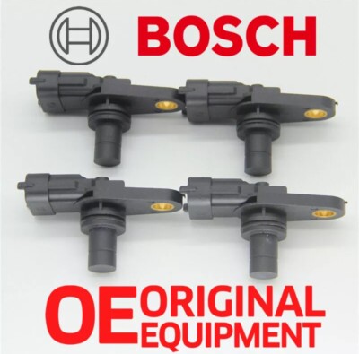 Set of 4 Camshaft Position Sensors for Cadillac Chevrolet Pontiac Saturn Bosch