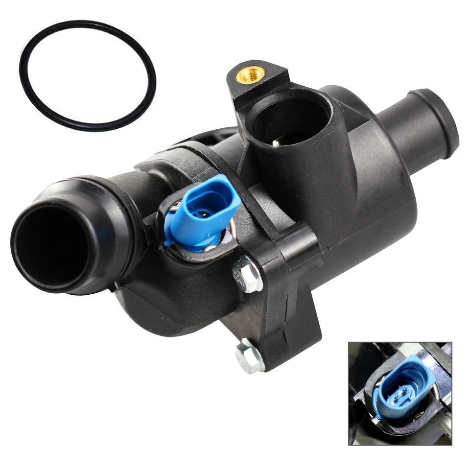 Conjunto de kit de carcasa de termostato para Audi A4 A4 Quattro 2002-2005 1,8 L 06B121111K Foto 3 de 4