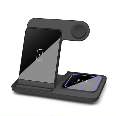 3in1 Wireless Charger Dock Station For Apple Watch Ultra 10 9 iPhone 16 Pro Max