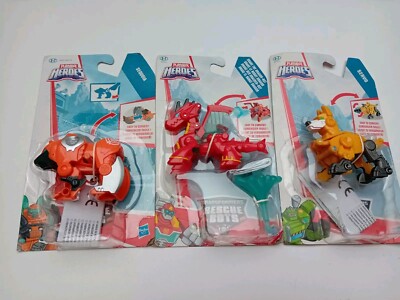 Playskool Heroes   Transformers Rescue Bots Sequoia,drake,servo
