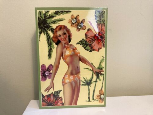Havoc Hula Pin-Up Girls Notecards, 20 cards/envelopes - Picture 1 of 2