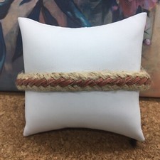 Men's Women Leather Bracelet Wristband Stackable Adjustable Tie New 3864