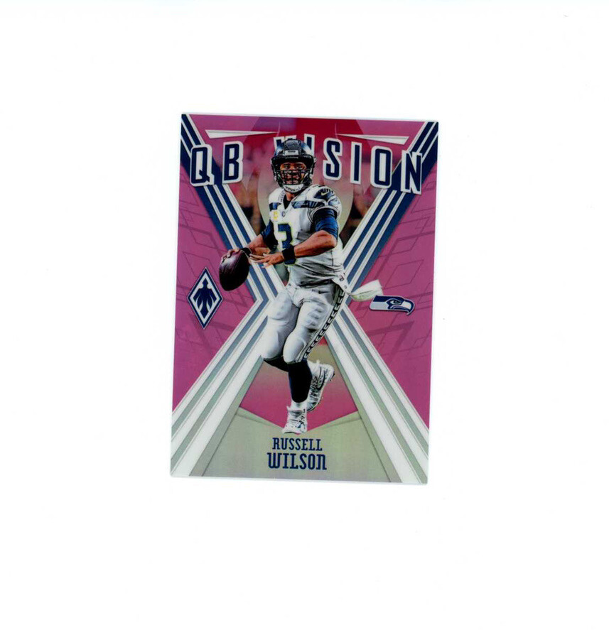 2019 Pheonix PINK PRIZM SP REFRACTOR RUSSELL WILSON /199▪️Seattle Seahawks QB