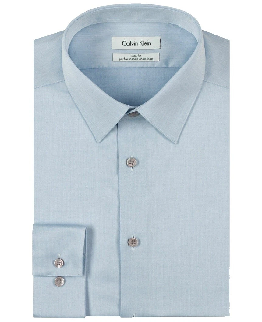 Calvin Klein Regular Size 18 Size Dress Shirts for Men