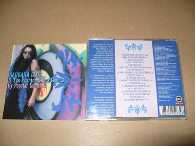 Barbara Blue - By Popular Demand 2007 cd + Inlays Ex+/Near Mint condition  (R2)