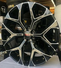26 Snowflake Black Milled Wheels With Tires Tacoma Tundra Escalade Rims New 26 Snowflake Black Milled Wheels With Tires Tacoma Tundra Escalade Rims New