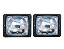 2x H4 Scheinwerfer Fernlicht Positionslicht A...