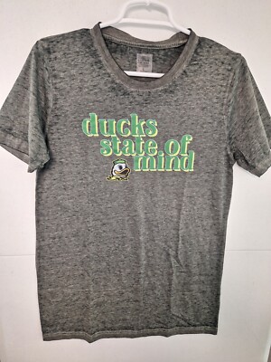 Ducks State of Mind Womne's large Gameday Couture Oregon Ducks NWT Charcoal